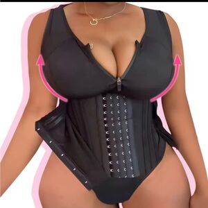 Black Waist Trainer Corset
